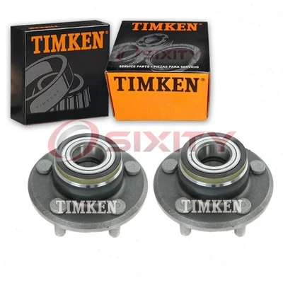 2 pc Timken Front Wheel Bearing Hub Assembly for 2005-2008 Dodge Magnum md - Image 1 of 4