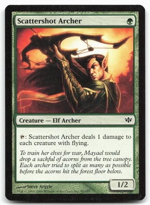 MTG Scattershot Archer C Conflux 90 MP - Image 1 of 2
