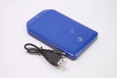 Seagate FreeAgent GoFlex 9ZF2A8-500 Blue 500GB USB 2.0 External Hard Drive - Image 1 of 2