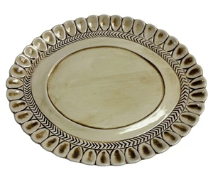 Vintage California Pottery TR2 Platter 14” Rustic Farmhouse Mid-Century USA - Picture 1 of 6