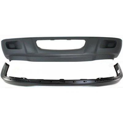 Front Bumper Valance Kit For 2001-2003 Ford Ranger 4WD RWD Painted Black Steel Foto 1 de 4