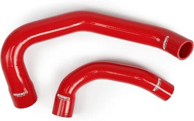 Mishimoto MMHOSE-WR6-91RD Radiator Hose YJ Kit For 1997-2006 Jeep Wrangler, Red - Image 1 of 4