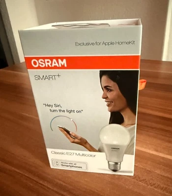 OSRAM Smart+ LED E27 Leuchtmittel (HomeKit, Alexa, Google),  - Bild 1 von 4