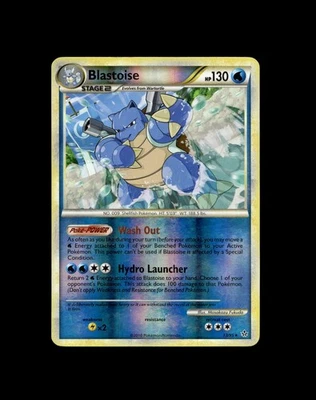Squirtle Wartortle Blastoise Pokemon Card! Holo/Reverse Holo EX Full Art Cards! - Image 1 of 2