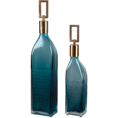 Botellas de vidrio Uttermost 20076 Annabella 19 X 4 pulgadas Foto 1 de 3