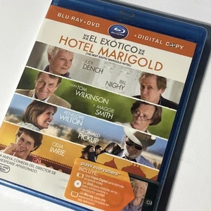 Exotico Hotel Marigold Pelicula Bluray + Dvd Spanish Version New Sealed - Foto 1 di 5