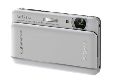 Câmera Digital Sony CyberShot DSC-TX66 10x Zoom Digital 18.2 MP Prata/Rosa/Vermelho - Imagem 1 de 4