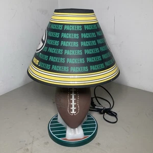 Vintage NFL Green Bay Packers Kick-Off Football Tee Field Tischlampe - Bild 1 von 9