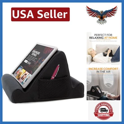 Memory Foam Lap Desk Tablet Holder, Holds Phones, iPads, E-Book Readers, 2 Vi... - Image 1 of 4