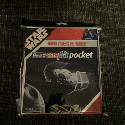Revell EasyKit Pocket Star Wars Darth Vader's Tie Fighter 06724 - 6+ Yrs - NEW  - Image 1 of 2