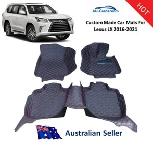Fits Lexus LX 2016-2021 Premium Full Surrounded 3D Tailored Floor Mats/Carpets - Picture 1 of 11