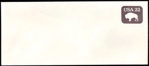 US. U608. 22c. American Buffalo. #10, Regular Envelope. MNH. 1985 - Picture 1 of 1