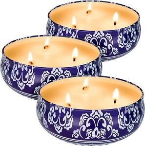 Citronella Candles,3 Wicks Scented Candles, Large 14.5 oz Decorative Candle home