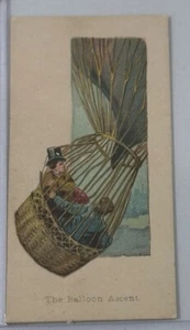 1888 N86 Duca Sigarette Scene di Occupazioni Pericolose L'Accento Palloncino - Foto 1 di 3