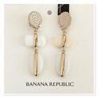 BANANA REPUBLIC Gold Tone Earrings (Imported)