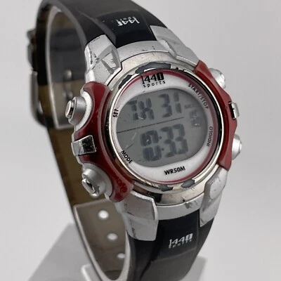 Timex 1440 Sports Watch Womens Vintage Digital Chronograph Alarm - Image 1 of 4