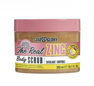 2-Pack Soap & Glory The Real Zing Body Scrub, Lemon Lime & Neroli, 10.1 Fl Oz - Picture 1 of 2