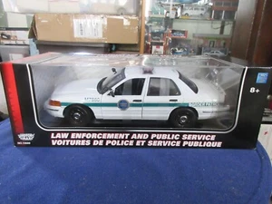 Motormax 1:18 Ford Crown Victoria P71 Police Interceptor Old Border Patrol USCBP - Imagen 1 de 5