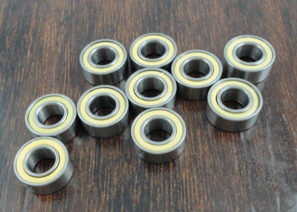 Rodamientos de bolas sellados de poliamida 5x10x4 mm MR105LL 5 mm x 10 mm x 4 mm (10 piezas) Foto 1 de 1