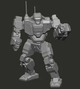 TBT-5N "Trebuchet" - Alternate Battletech Mechwarrior Miniatures - Bild 1 von 3