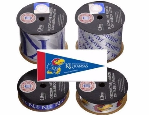 Kansas University Jayhawks Licensed Ribbons & Mini Pennants Cover