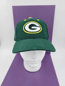 Green Bay Packers Ball Cap Green Acrylic/Wool Snap back - Picture 1 of 9