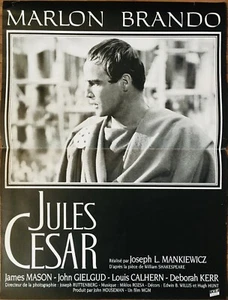 Affiche cinéma JULES CÉSAR 40x60cm Poster / Marlon Brando / Jo. L. Mankiewicz - Imagen 1 de 1