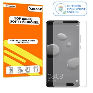 Screen Protector For Huawei Mate 10 Hydrogel Cover - Clear TPU FILM - Picture 1 of 4