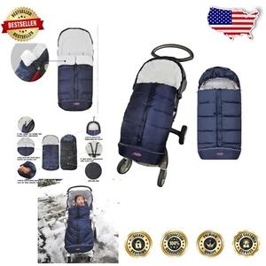 Height Adjustable 3 Seasons Footmuff for Toddlers - Waterproof & Warm Blanket - Picture 1 of 11