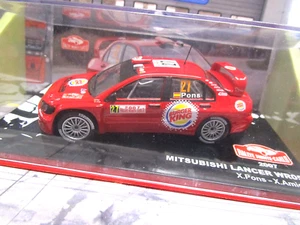 MITSUBISHI Lancer EVO WRC05 Rally di Montecarlo 2007 #27 Pons BK IXO Altaya 1:43 - Foto 1 di 4