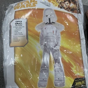 Star Wars Solo Range Trooper Costume Children Small 4-6 Yr. 5 Pc: Mask, Jumpsuit - Picture 1 of 14