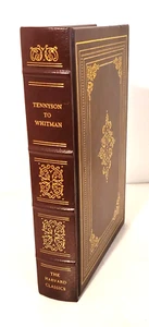 ENGLISH POETRY: TENNYSON TO WHITMAN, Leather, Book PURTY! - Imagen 1 de 7
