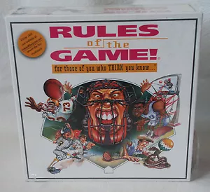 ¡REGLAS DEL JUEGO! para aquellos de ustedes que creen que saben... NUEVO SELLADO 1995 - Imagen 1 de 3