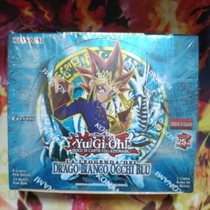 Yu Gi Oh! Booster Box La Leggenda del Drago Occhi Blu LOB 25Th Anniversary ITA - Foto 1 di 4