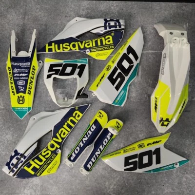 Plastics + Graphics Husqvarna TE FE 2016 125 250 350 450 501 applied - Изображение 1 из 4