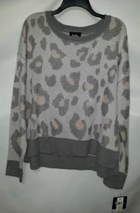 By&By Women's Leopard Print Pullover Sweater Size XXL - Picture 1 of 3