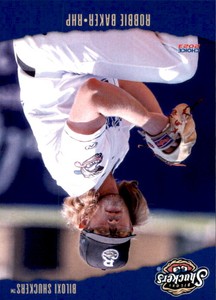 2023 Biloxi Shuckers Choice #10 Robbie Baker Lovett School Atlanta Georgia Card