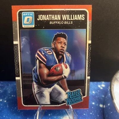 2016 Donruss Optic Rated Rookie Red /99 Jonathan Williams #176 Rookie RC Bills - Image 1 of 3