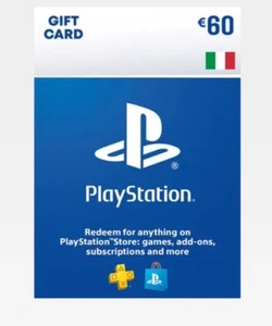PLAYSTATION NETWORK CARD (PSN) 60 EUR (ITALY) - Bild 1 von 1