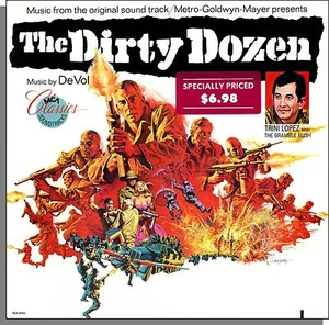 The Dirty Dozen - Original Frank De Vol Soundtrack - New LP Record! Trini Lopez! - Picture 1 of 2