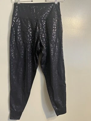 Leggings Joogers negros con estampado de animales para mujer sin marca talla M con bolsillos  Foto 1 de 4