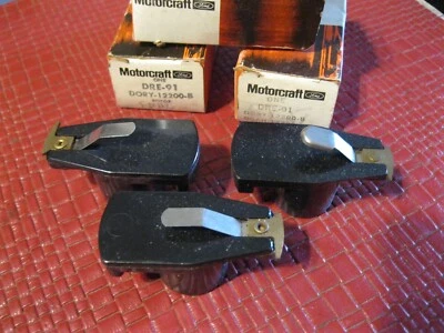 Lote de rotor distribuidor Mercury Capri 1971-1972, 4 cilindros, 1600cc NOS Foto 1 de 2
