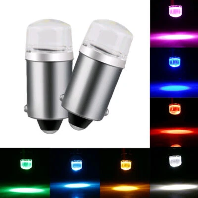 2X BA9S T4W Led Bulb T2W T3W H5W Car Light 2835 LED Indicator License Plate Bulb - Image 1 of 4
