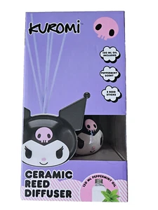 2024 Sanrio Kuromi Halloween Reed Ceramic Diffuser Peppermint Scented 120 ml Oil - Picture 1 of 7
