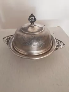 Der Van Bergh S.P. Co Vierfach Silberteller abgedeckte Servierschale 324 - Bild 1 von 10