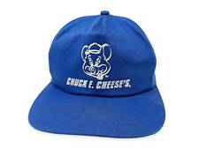 Vintage Chuck E Cheese Hat 90s Snapback Cap B2