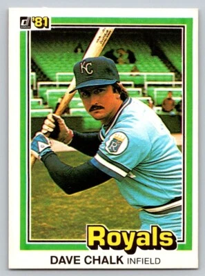 1981 Donruss - #101 Dave Chalk - Image 1 of 2