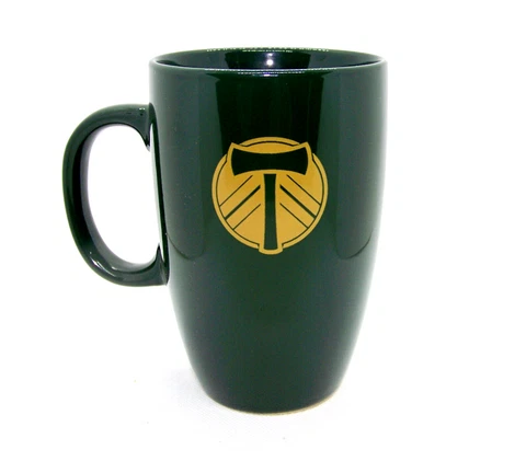Portland Timbers MLS 2813 Team Color Green Ceramic Coffee Mug Tea Cup 22 oz Cover