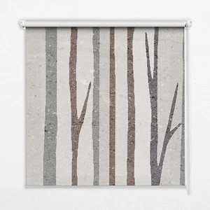 Innenrollo Easy fix Verdunkelungsrollos Sonnenschutz Für Fenster Baumstämme - Bild 1 von 34