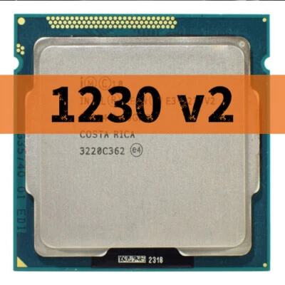 Intel Xeon E3-1230 v2 SR0P4 3.3GHz 8M 69W LGA1155 H2 Non-GPU CPU Processor - Image 1 of 2